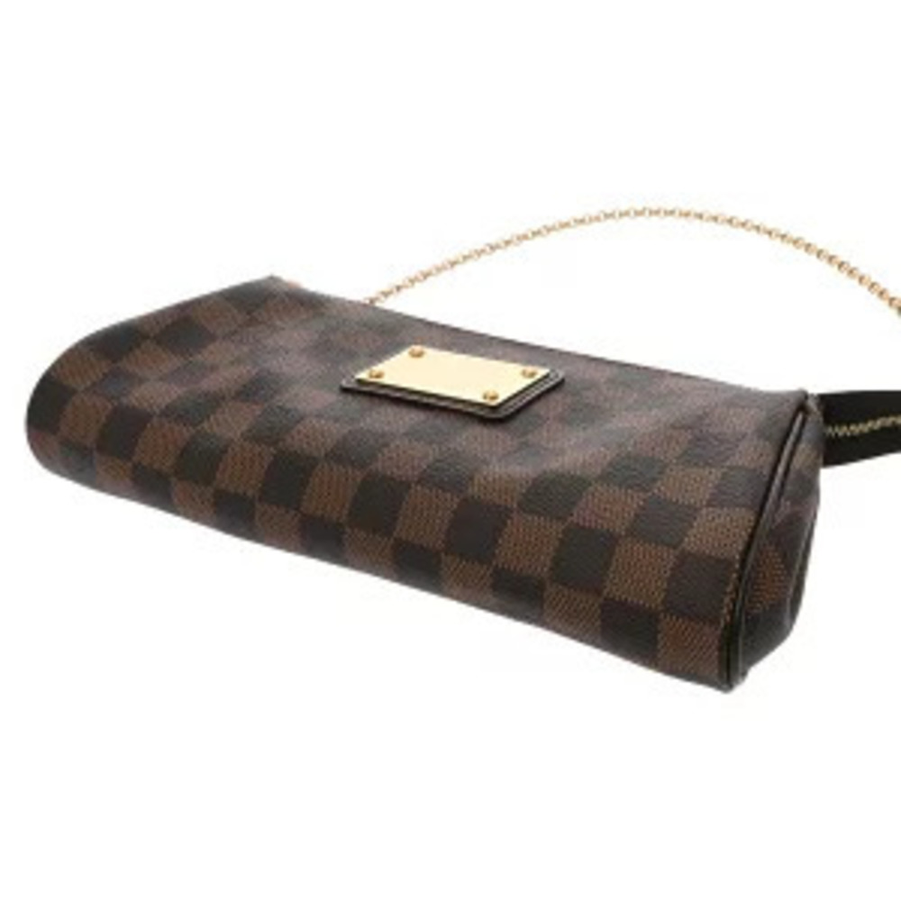 Louis Vuitton Damier Eva Brown Canvas Bag - Picture 4 of 7